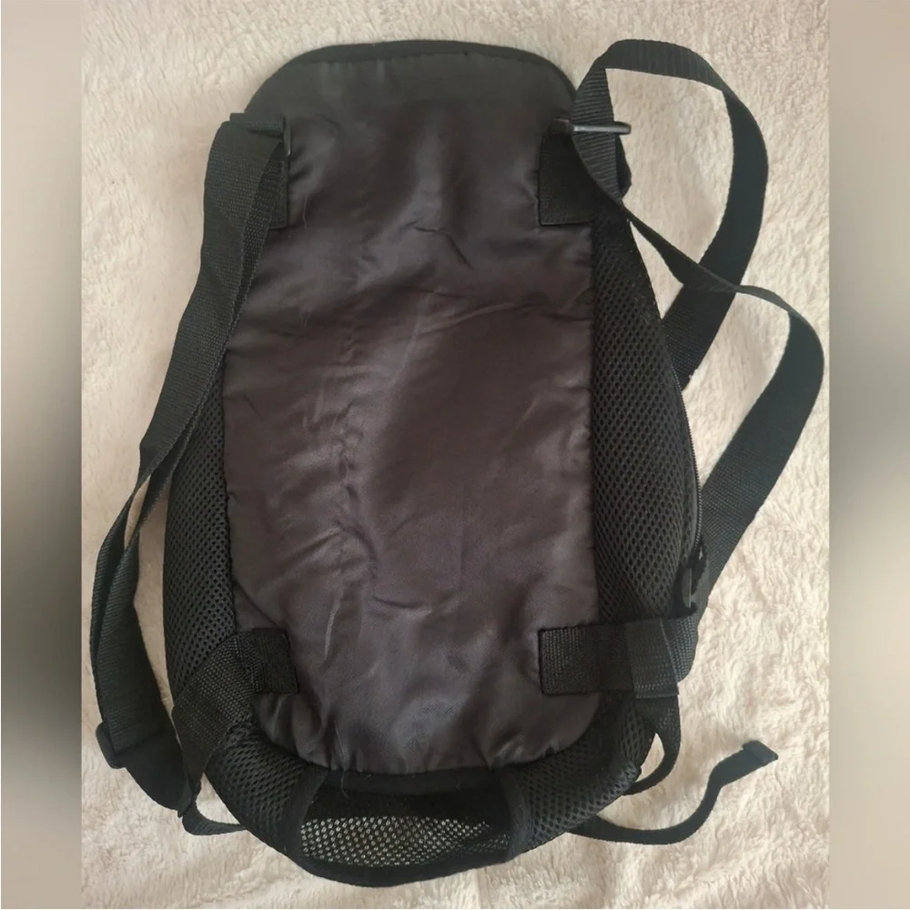 Breathable Mesh Black Dog Carrier